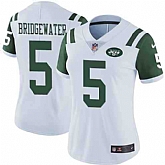 Women Nike Jets 5 Teddy Bridgewater White Vapor Untouchable Limited Jersey Dzhi,baseball caps,new era cap wholesale,wholesale hats